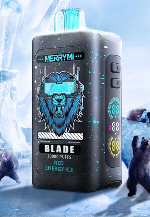 Merry Mi Blade 30000 puffs wholesale Wholesale-Merry-Mi-Blade-30000-Puffs-Bulk-Europe Merry-Mi-Blade-30k-26ml-Eliquid-Capacity-Wholesale-Poland Merry-Mi-Blade-920mAh-Battery-Type-C-Rechargeable-B2B Merry-Mi-Blade-30000-Puffs-Side-LED-Display-Spai