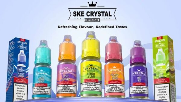 SKE Crystal Original Nic Salt Wholesale Europe Bulk Box of 10 at 12.50 Euro