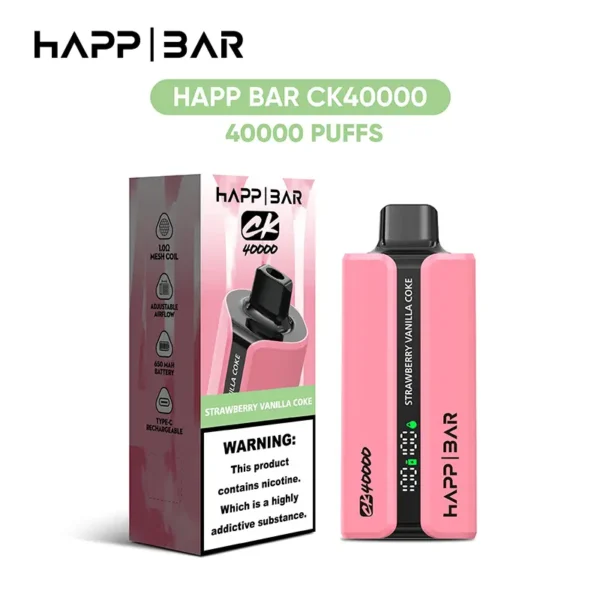 Happ Bar CK40000 Puffs Disposable Vape Wholesale Happ Bar CK40000 Puffs Disposable Vape Wholesale