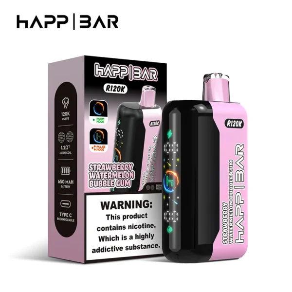 Happ Bar R120K Disposable Vape Wholesale Happ Bar R120K Disposable Vape Wholesale