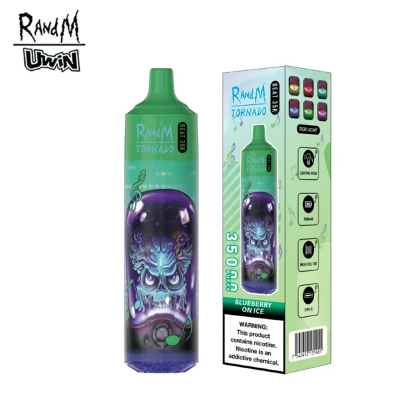 Uwin RandM Tornado Beat 35K Disposable Vape