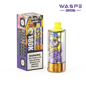 Waspe Crystal 8in1 180K Puffs Disposable Vape Wholesale Waspe Crystal 8in1 180K Puffs Disposable Vape Wholesale